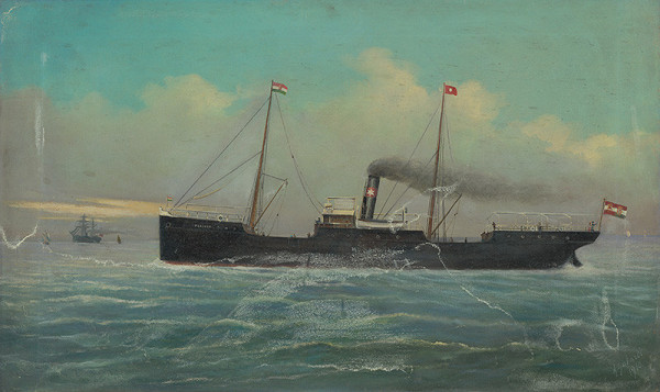 A. Gahazdia – Parník Pozsony 