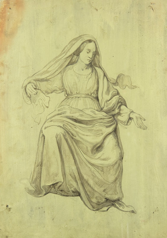 Stredoeurópsky maliar z konca 19. storočia – Madona 