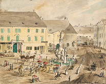 Josef von Treuenstein – Hydinový trh v Bratislave 