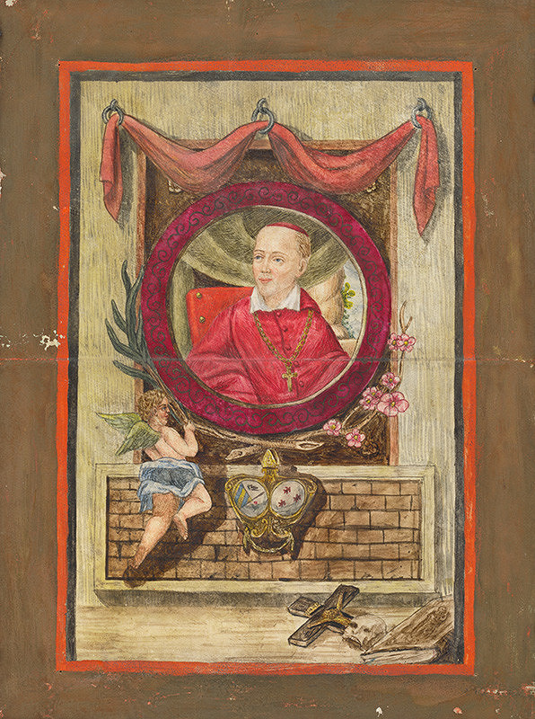 Stredoeurópsky maliar z 2. polovice 19. storočia – Neznámy kardinál