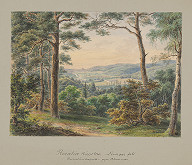 Karol Klette z Klettenhofu – Kaplnka sv. Rozálie smerom na Lamač 