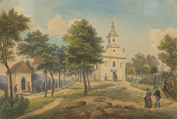 Bratislavský maliar z 3. tretiny 19. storočia – Kaplnka na Hlbokej ceste v Bratislave