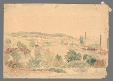 Jozef Könyöki – Pohľad na Patrónku v Bratislave 