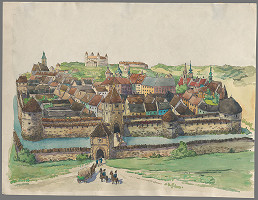 Viktor Benesch – Bratislavský hrad a podhradie 