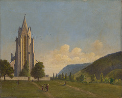 Gejza Zierer – Gotický chrám v Deutsch-Altenburgu 