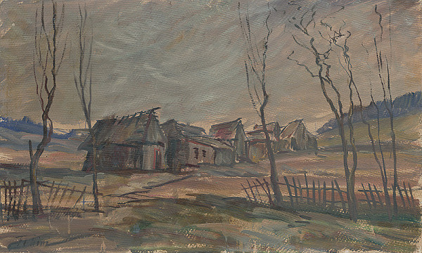 Jozef Fabini – Krajina s domcami 