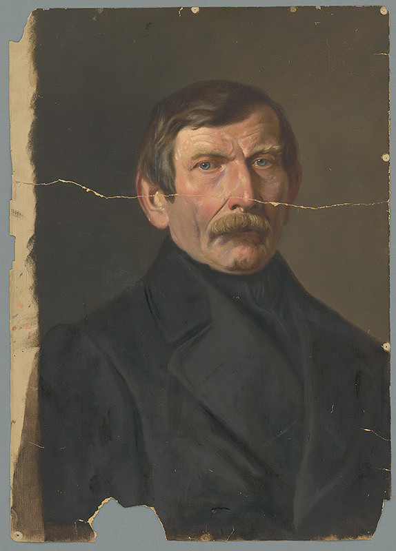 Stredoeurópsky maliar z konca 19. storočia – Portrét Martinenga staršieho