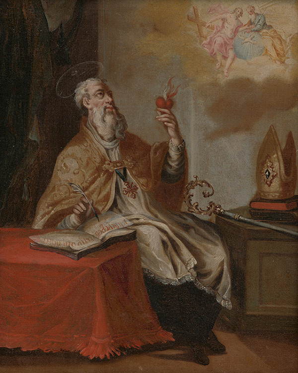 Stredoeurópsky maliar z 2. polovice 18. storočia – Svätý Augustín