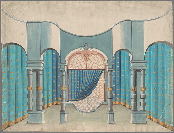 Ján Ladvenica – Návrh na divadelnú scénu 