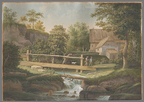 Rudolf Lang – Krajina s mostom 