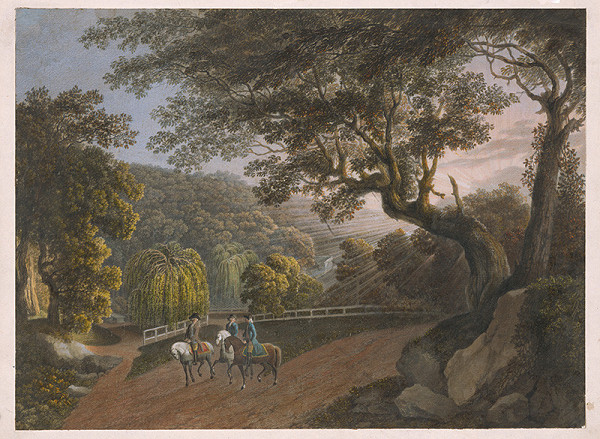 Stredoeurópsky maliar z 1. štvrtiny 19. storočia – V parku