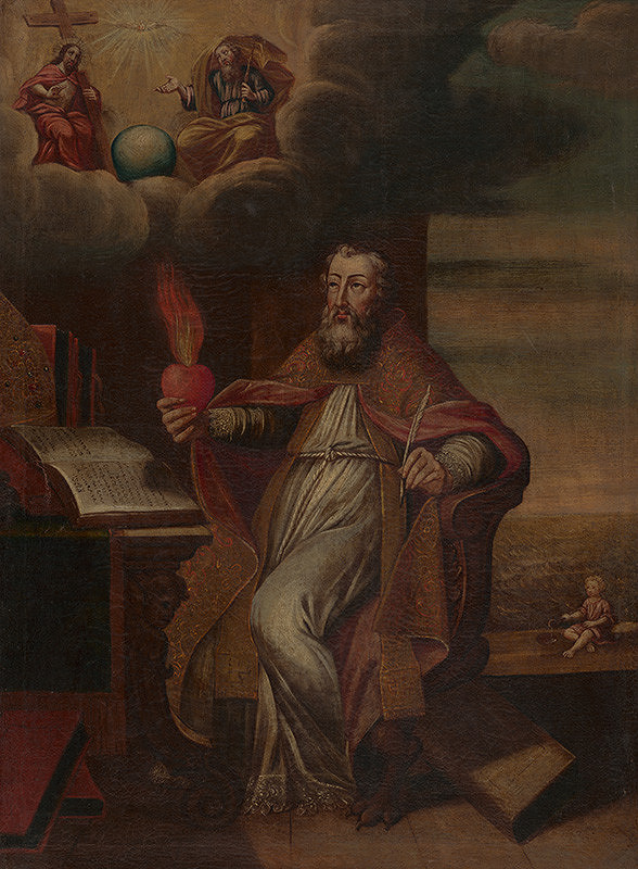 Stredoeurópsky maliar z 2. polovice 18. storočia – Svätý Augustín