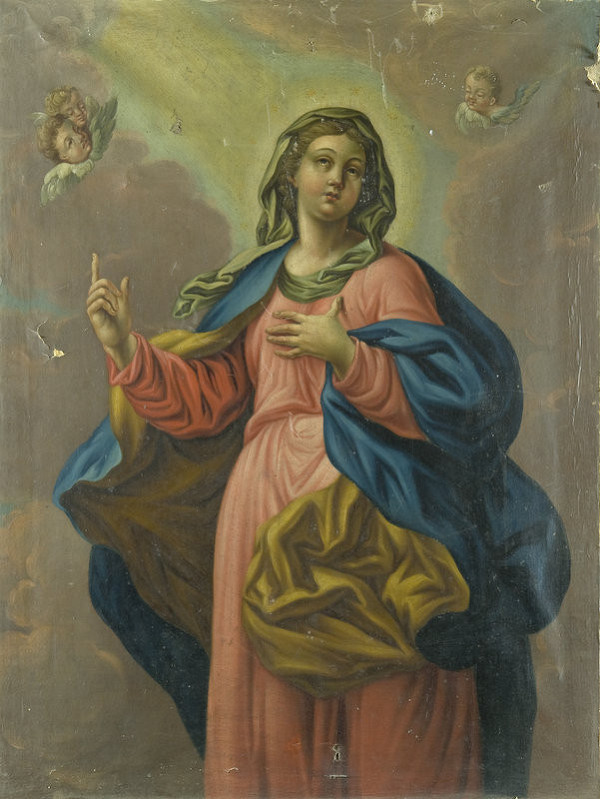 Stredoeurópsky maliar z 2. polovice 19. storočia – Panna Mária