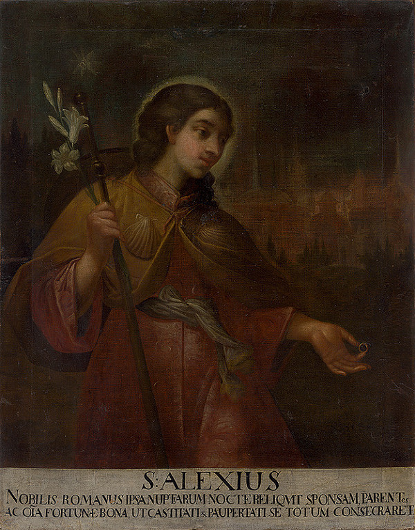 Stredoeurópsky maliar z 2. polovice 18. storočia – Svätý Alexius z Edessy
