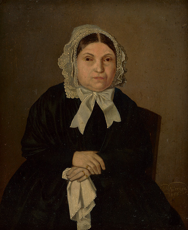 Johann Perger – Portrét Kataríny Ernstovej