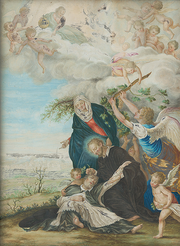 V. Hess, Giovanni da San Giovanni – Svätý Félix z Noly zachraňuje biskupa Maxima 