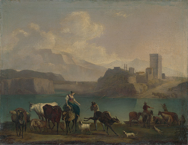 Stredoeurópsky maliar okolo polovice 19. storočia – Pastieri dobytka
