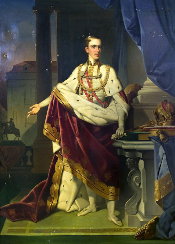 C. Károly Pálmai – Portét cisára Františka Jozefa I.