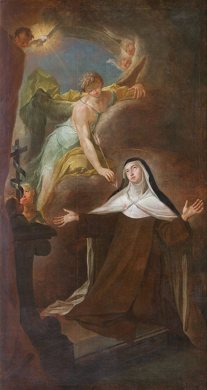 Stredoeurópsky maliar okolo polovice 18. storočia, Paul Troger – Svätá Terézia z Ávily