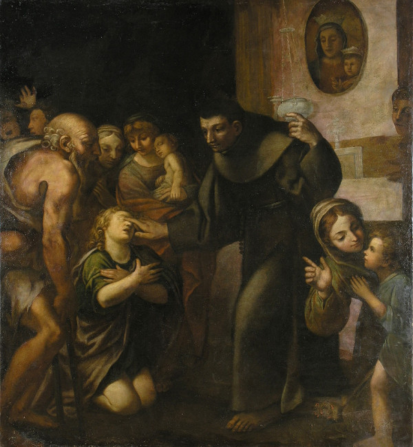 Sebastian Majsch – Svätý Anton z Padovy uzdravuje slepého 