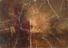 István Burchard-Bélaváry – Krajina s rybníčkom 