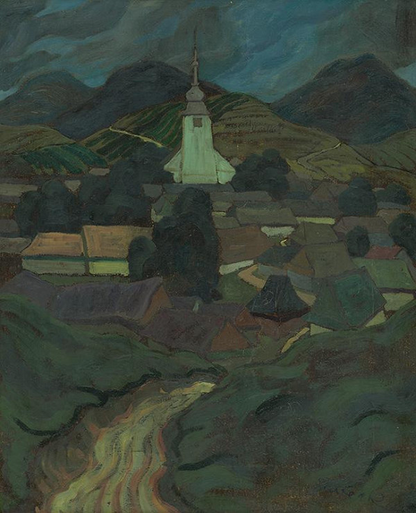 Edmund Gwerk – Oravská dedina 