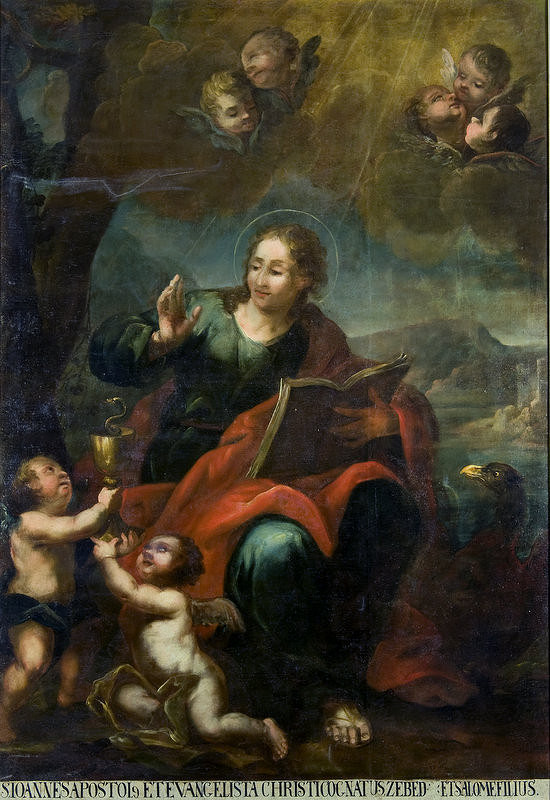 Christoph Tausch, Stredoeurópsky maliar z 1. polovice 18. storočia – Svätý Ján Evanjelista na ostrove Patmos