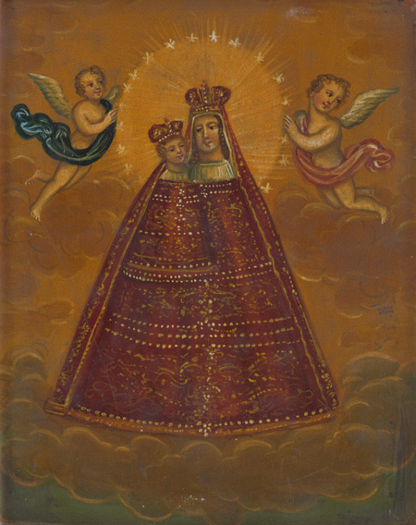 Slovenský maliar z konca 18. storočia – Madona s dieťaťom 