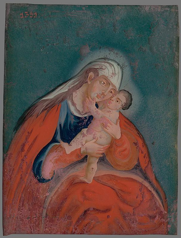 Stredoeurópsky maliar z prelomu 18. - 19. storočia – Mária s dieťaťom