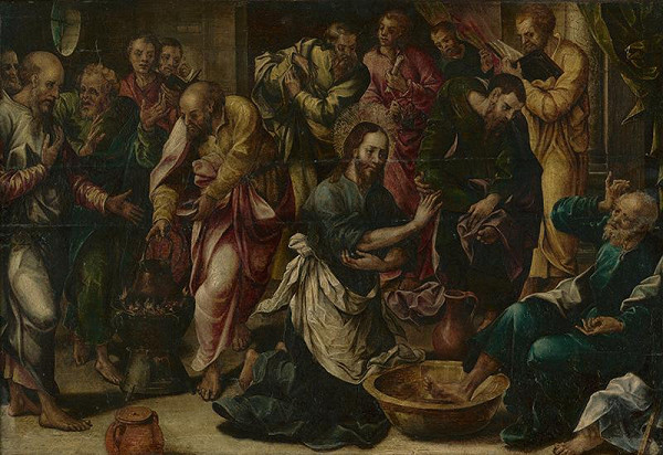 Jacopo de' Barbari – Kristus umýva nohy učeníkom