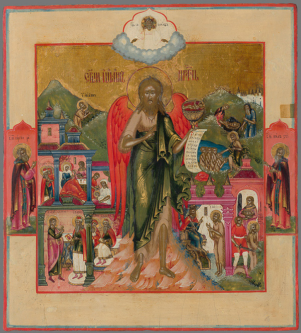 Ruský ikonopisec – Ján Predchodca (Krstiteľ)
