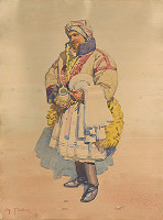 Antoš Frolka – Žena v kroji 