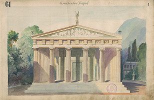 Gustáv Wintersteiner – Návrh na Grécky chrám 