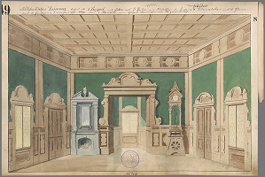 Gustáv Wintersteiner – Návrh na scénu Staronemecká izba 