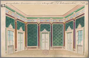 Gustáv Wintersteiner – Návrh na scénu "Meštianska izba 