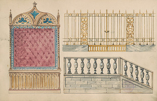 Gustáv Wintersteiner – Detailné návrhy na scénu 