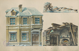 Gustáv Wintersteiner – Detailné návrhy na scénu 