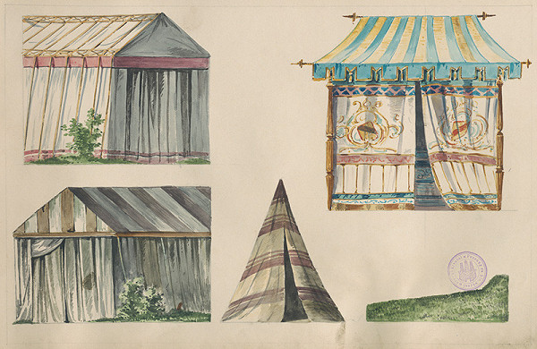 Gustáv Wintersteiner – Detailné návrhy na scénu 