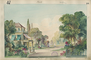 Gustáv Wintersteiner – Návrh na scén - Park 