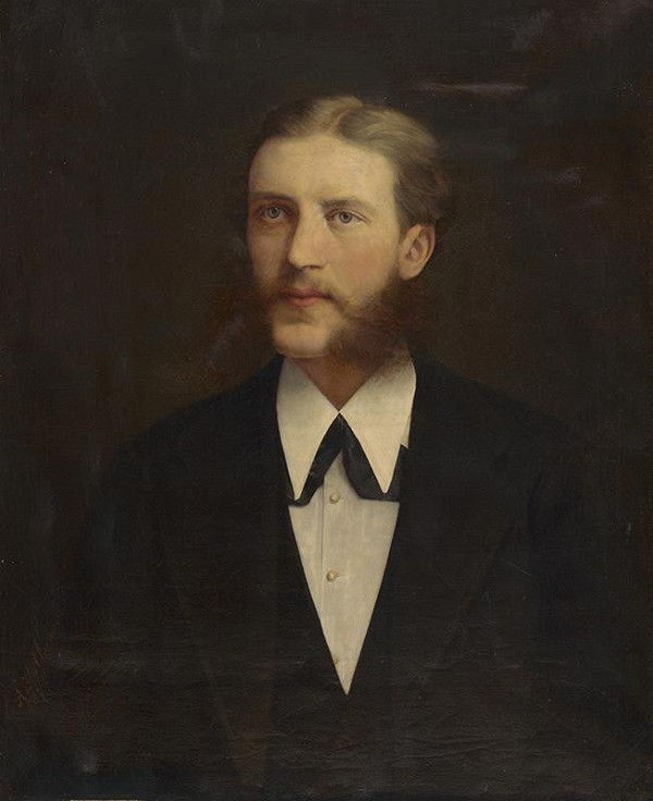A. Hallasch – Portrét muža s bokombradami