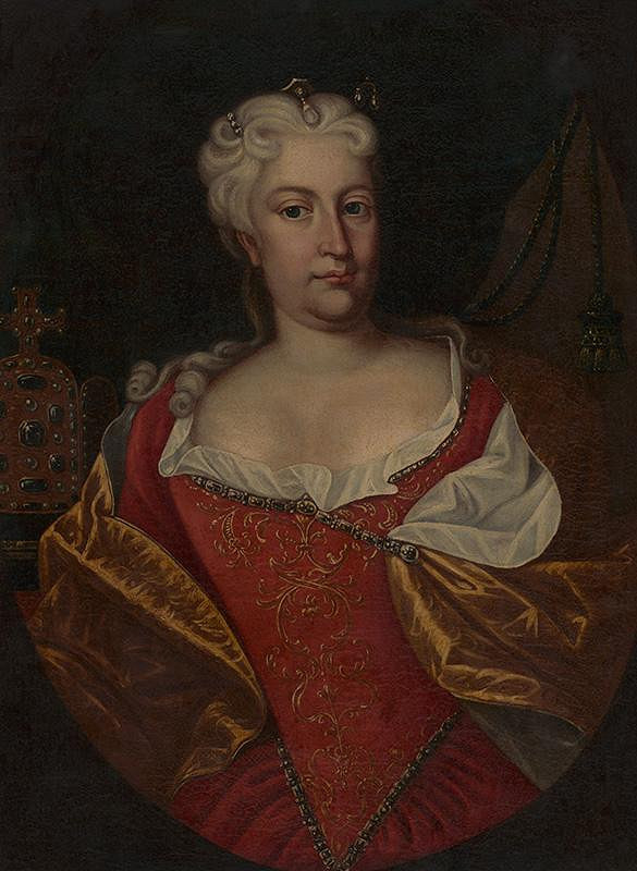 Stredoeurópsky maliar z 1. polovice 18. storočia – Portrét Alžbety Kristíny Braunschweig-Wolfenbüttel