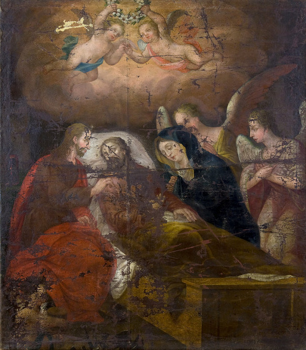 Stredoeurópsky maliar z 1. polovice 18. storočia, Bratislavský maliar z 1. polovice 18. storočia – Smrť svätého Jozefa