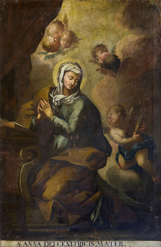 Stredoeurópsky maliar z 1. polovice 18. storočia, Christoph Tausch – Svätá Anna