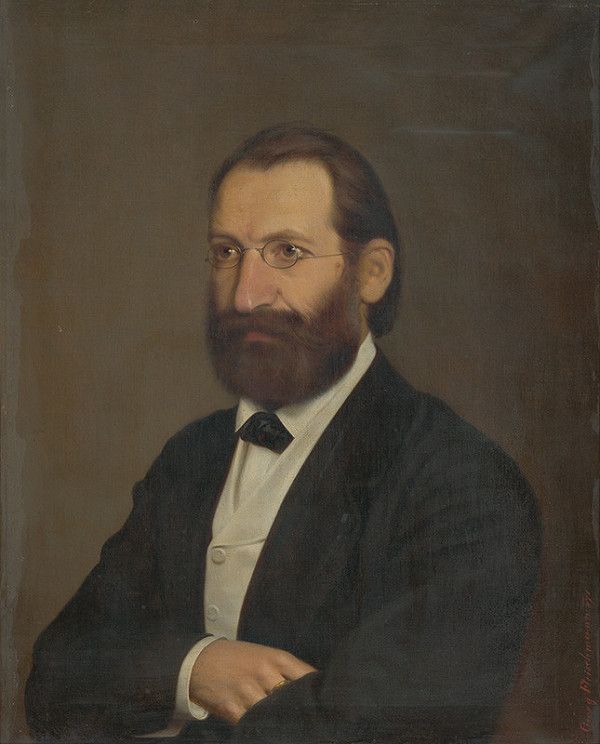 Georg Fleischmann – Portrét bradatého muža