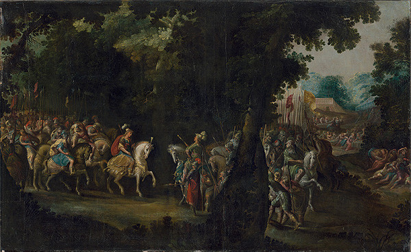 Frederik van Valckenborch – Alexander Veľký pri Issu 