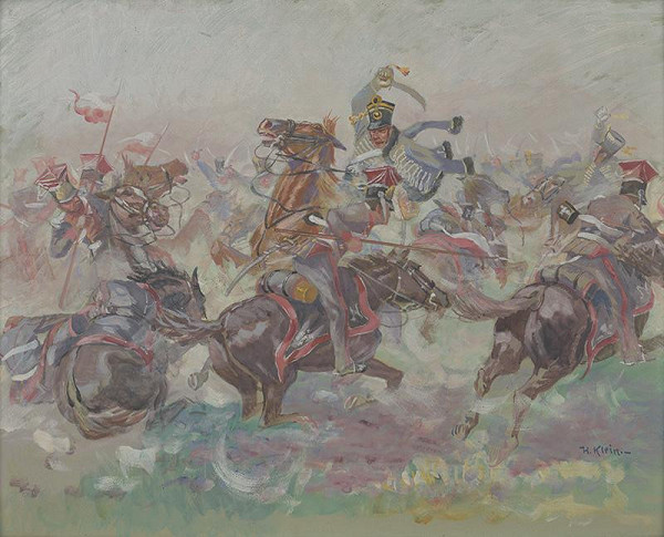 H. Klein – Husári - jazdecká bitka