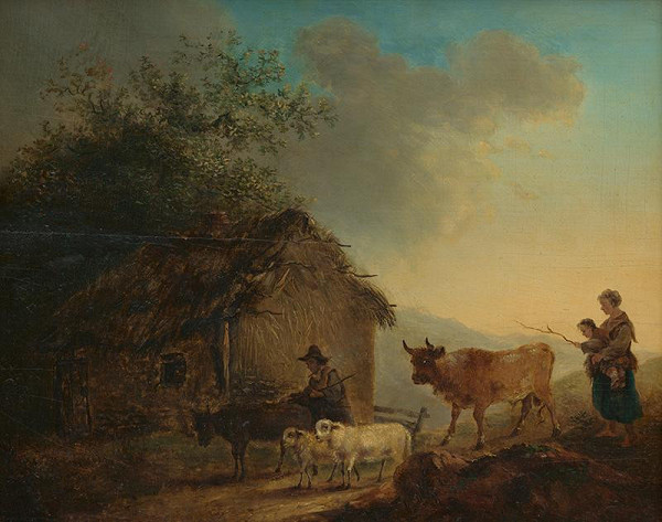 Flámsky maliar z 18. storočia, Paulus Potter – Krajina s pastierom dobytka