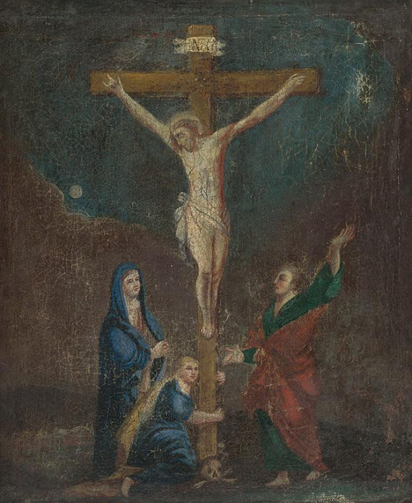Stredoeurópsky maliar z 18. storočia – Ukrižovanie Krista