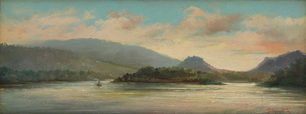 Ľudovít Pitthordt – Dunajská krajina pred Devínom 