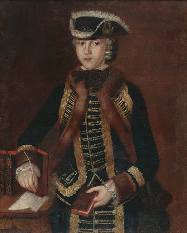 Stredoeurópsky maliar z polovice 18. storočia – Portrét mladej šľachtičnej 